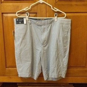 Crimieux Newport Blue&White Seersucker Shorts NWT